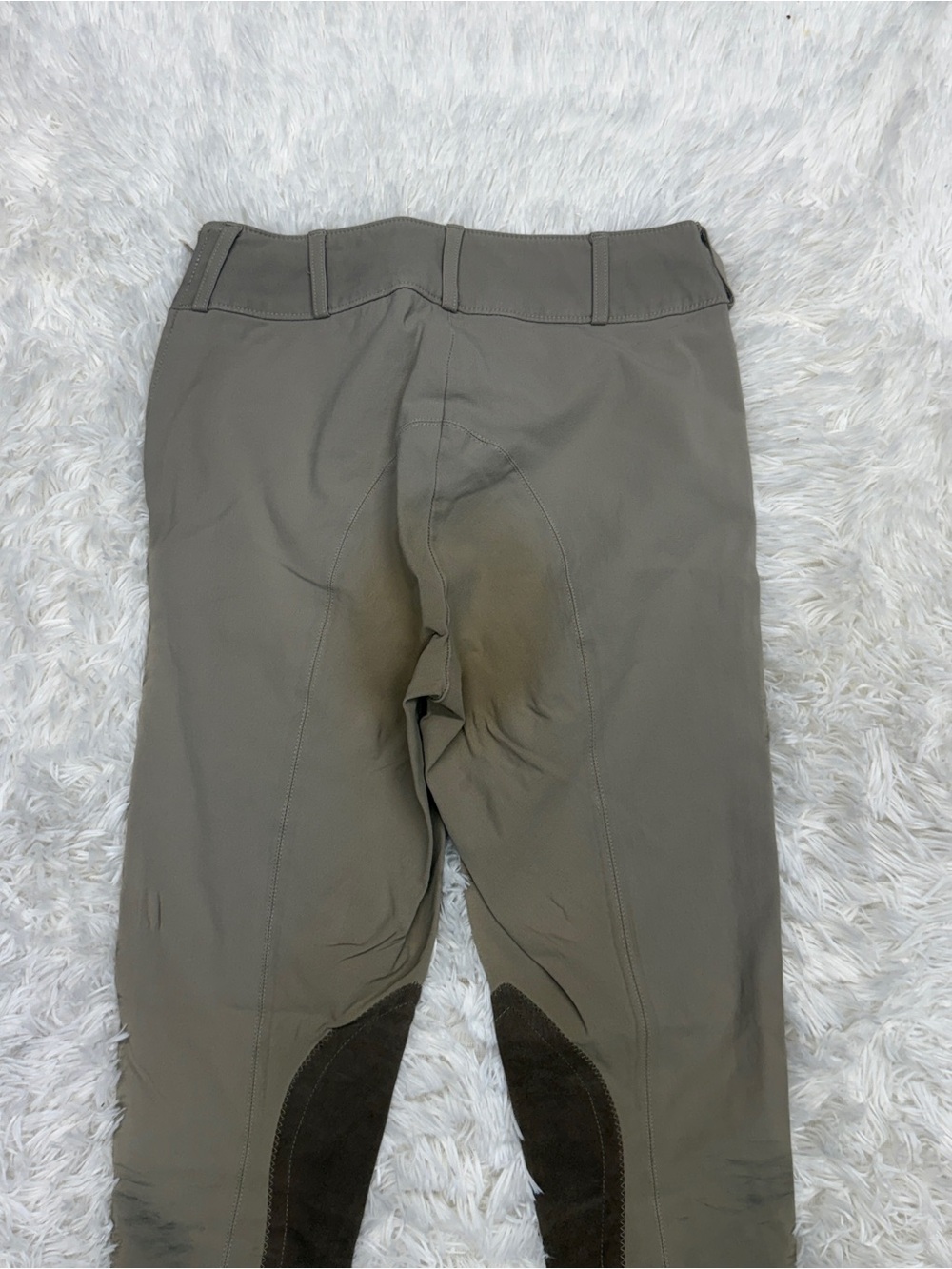 Women’s Size 26L Tan Tailored Sportsman Knee Patch Horseback Riding Breeches - Picture 6 of 7